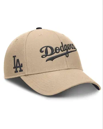 Nike Los Angeles Dodgers 야구 모자 베이지