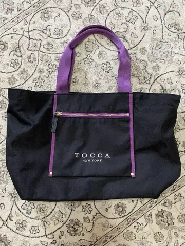 TOCCA 토트백 블랙/보라색