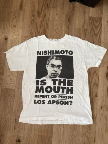 NISHIMOTO IS THE MOUTH los apson t셔츠