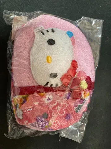 헬로키티 꽃무늬 코인 케이스