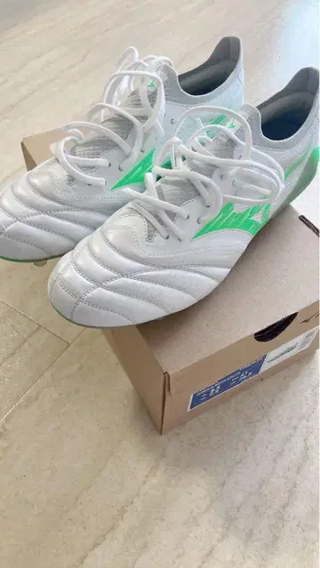 Mizuno Morelia Neo 4 Ellie 화이트/그린