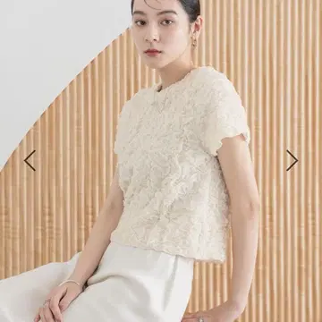 로리즈팜 셔링 SS 아이보리 F