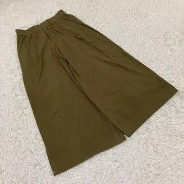 Traditional Weatherwear 와이드 팬츠 무지 카키 S