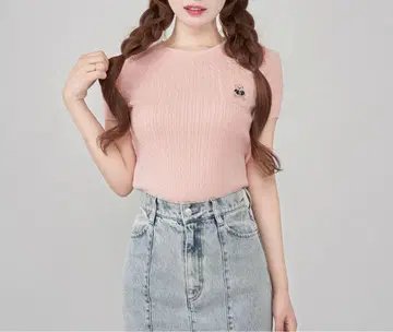 Darich D 베어 케이블 니트탑