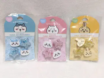 치이카와 머리끈 세트 치이카와 하치와레 토끼 3세트 미개봉 새상품