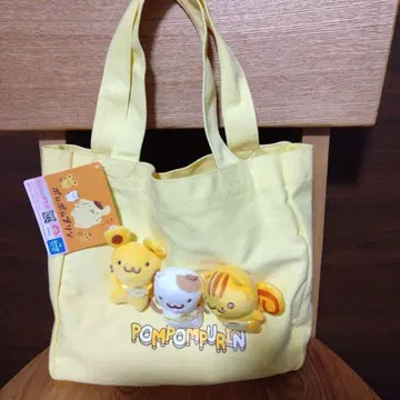 폼폼푸딩 팀 푸딩과 산책 토트백