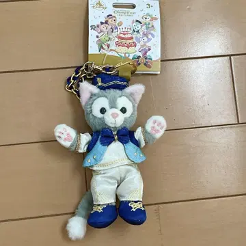 상하이 디즈니랜드 젤라토니 봉제 인형 키체인 포함