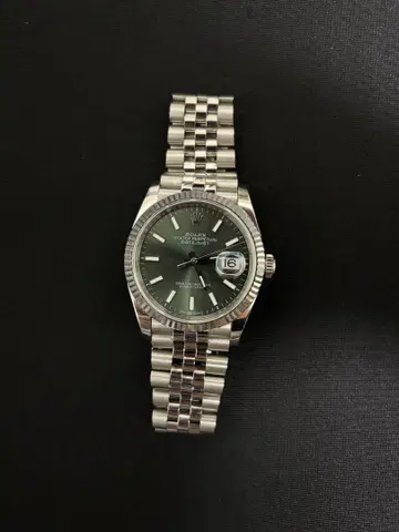 Datejust 그린 다이얼 오토매틱