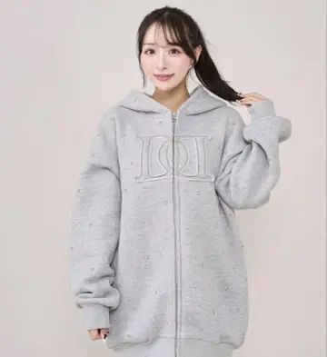 그레이 집업 후드티 FREE 사이즈