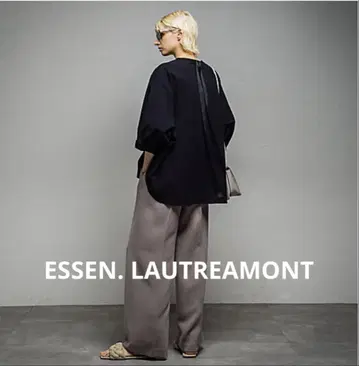ESSEN. LAUTREAMONT 밤비 코튼 하프 슬리브 블라우스