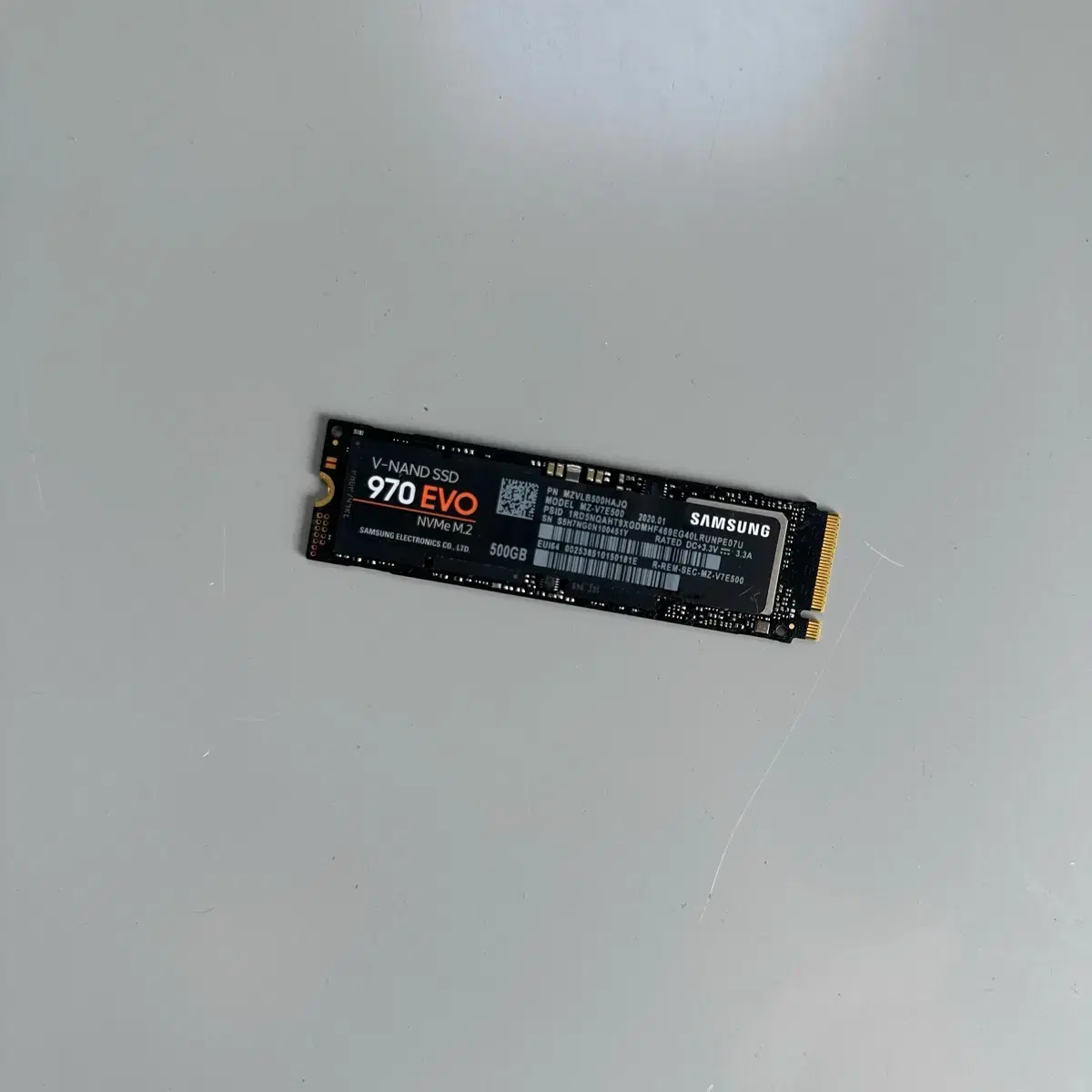 SAMSUNG 삼성 Samsung NVME 500G 970 evo ssd hard disk #삼성ssd