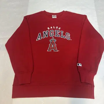 MLB ANGELS 빨간색 맨투맨 M