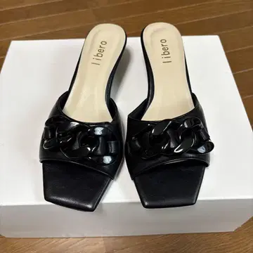 libero 블랙 뮬 S 사이즈