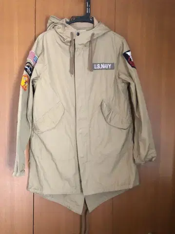NAVAL CUSTOM SHELL PARKA 남성용 M