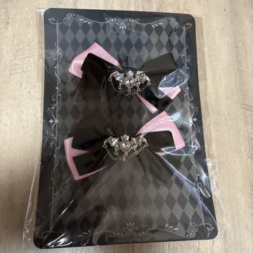 KnightA 테루토님 리본 헤어 클립 세트