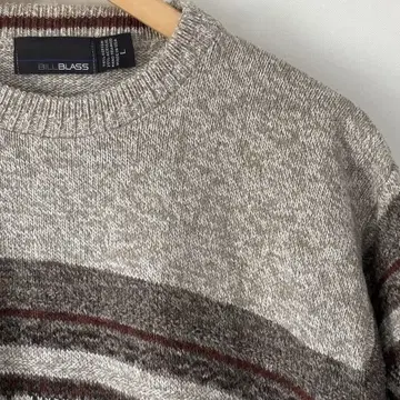 BILL BLASS 니트 스웨터 90년대 USA 미국제 기하학