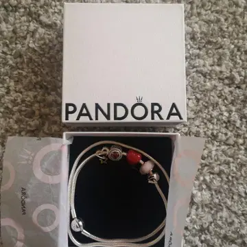 PANDORA 실버 목걸이 참 포함