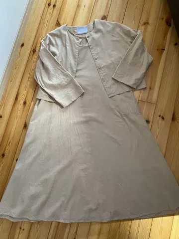 RAGS 셋업 슬리브리스 원피스