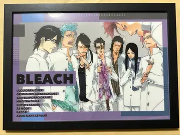 BLEACH 콜라보 카페 신규 일러스트 클리어 파일 성십자 학원
