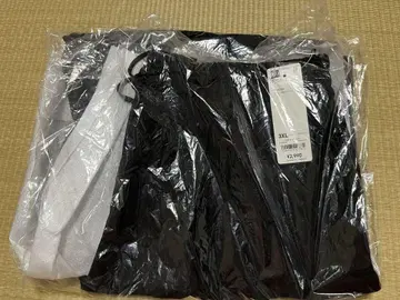 GU 드레이프 와이드 팬츠 z 블랙 3XL 사이즈