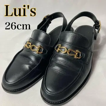 루이스 Luis 뮬 비트 로퍼 남성용 사이즈 41 26cm 소가죽
