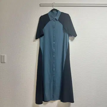 HARE 사이드 바이컬러 원피스