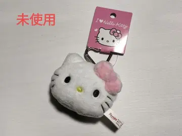 미사용 Hello Kitty 전시회 마스코트 홀더 키티 카라비너 포함