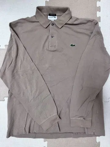 LACOSTE EXCLUSIVE EDITION 베이지 피케 셔츠