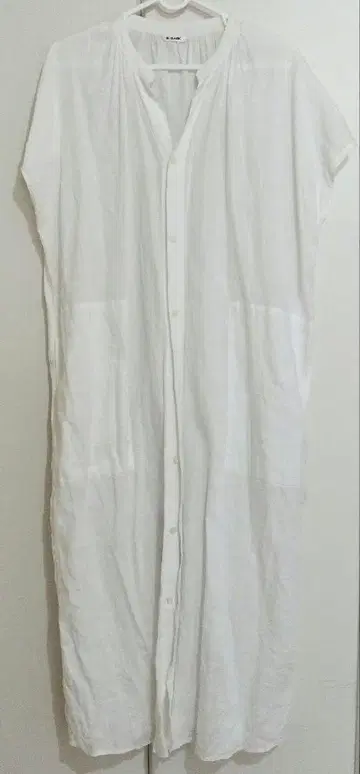 LE GLAZIK 린넨 셔츠 원피스 반팔