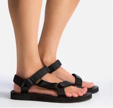[ 25.0cm ] 새상품 미사용 Teva 테바 샌들 여성용 블랙