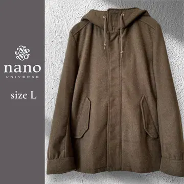 [새상품급] nano universe 후드 부착 자켓 L 캐주얼 아우터