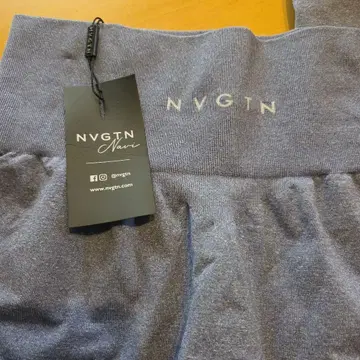 NVGTN 그레이 스패츠 M 사이즈 라이트 보라색