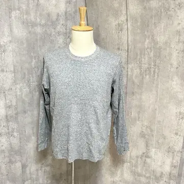 UNIQLO 소프트 터치 크루넥 T 심플 무지 캐주얼 얇은 소재