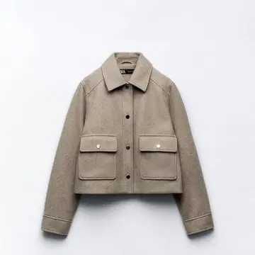 ZARA 소프트 숏 자켓