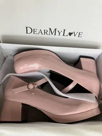 DearMyLove 핑크 하이힐 펌프스 23.5cm 유메텐보