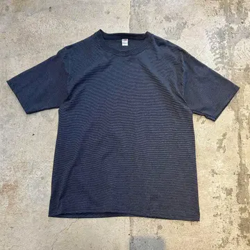 새상품 Cal Cru 보더 티셔츠 미국제 NAVY XL