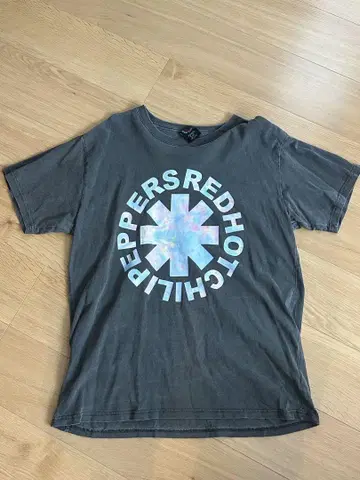 RED HOT CHILI PEPPERS 티셔츠 그레이 도쿄 돔 공연 한정