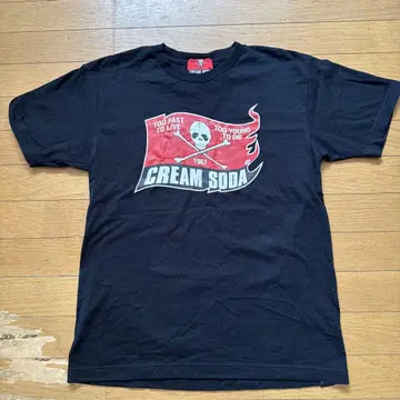 CREAM SODA 티셔츠 L 사이즈 중고 새상품급