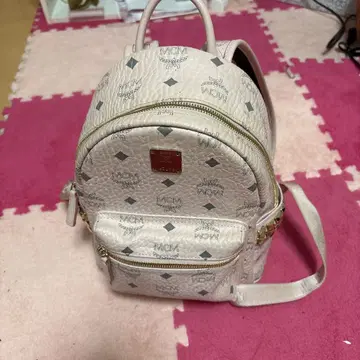 MCM 백팩 파우더 핑크 정품