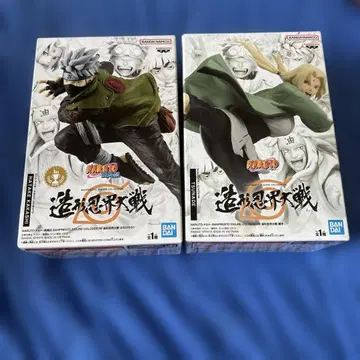 NARUTO 카카시 츠나데 피규어 2개 세트
