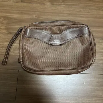 dunhill 브라운 클러치백