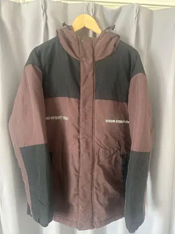 VISION STREET WEAR 마운틴 파카 패딩 자켓 브라운