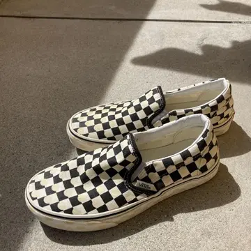 VANS 체커 패턴 슬립온