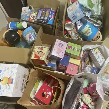 짱구는 못말려 초 대량 굿즈 세트