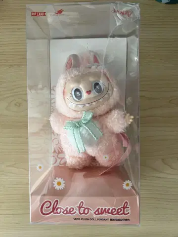 라부부 핑크 봉제 인형 새상품
