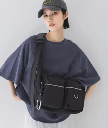 [JEANASIS] 나일론 W 포켓 바디 BAG/128576