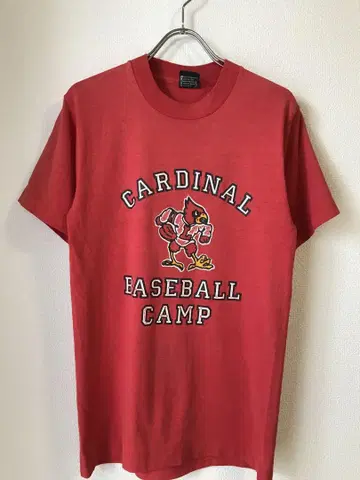 vintage CARDINAL BASEBALL CAMP 티셔츠