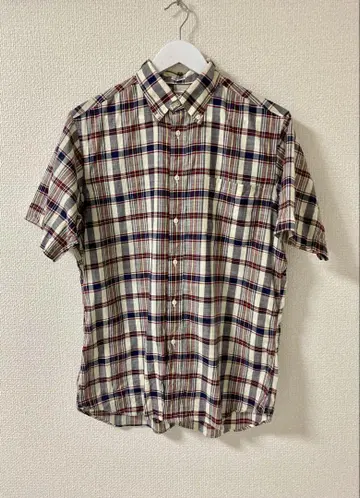 INDIVIDUALIZED SHIRTS 반팔 셔츠 마드라스 체크 15