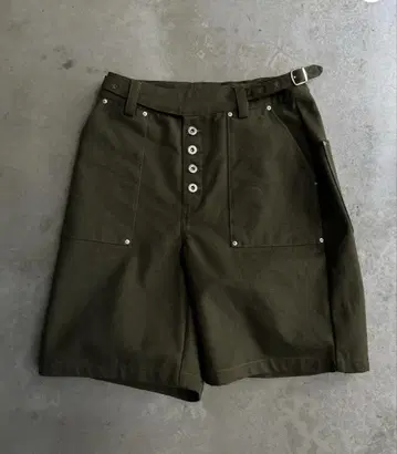 ballsy Denim baggy gurkha baker jorts