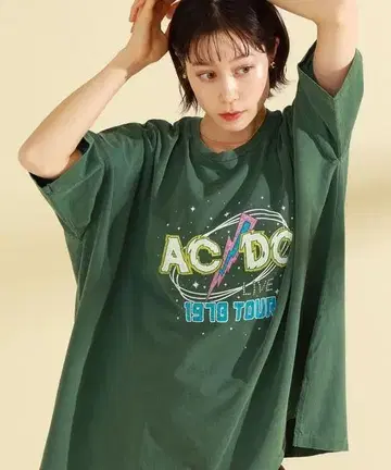 GOOD ROCK SPEED * Ray BEAMS 별주 BIG 티셔츠